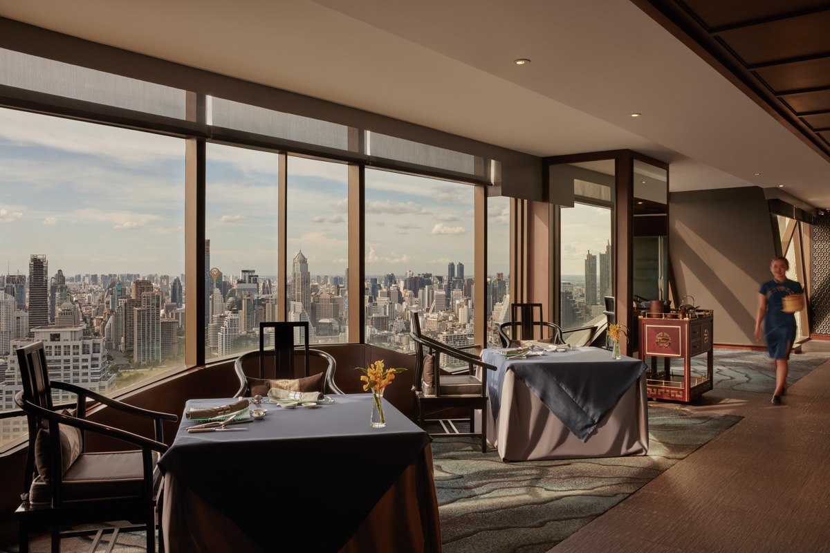 Bai Yun Chinese Restaurant 59th Floor Banyan Tree Bangkok